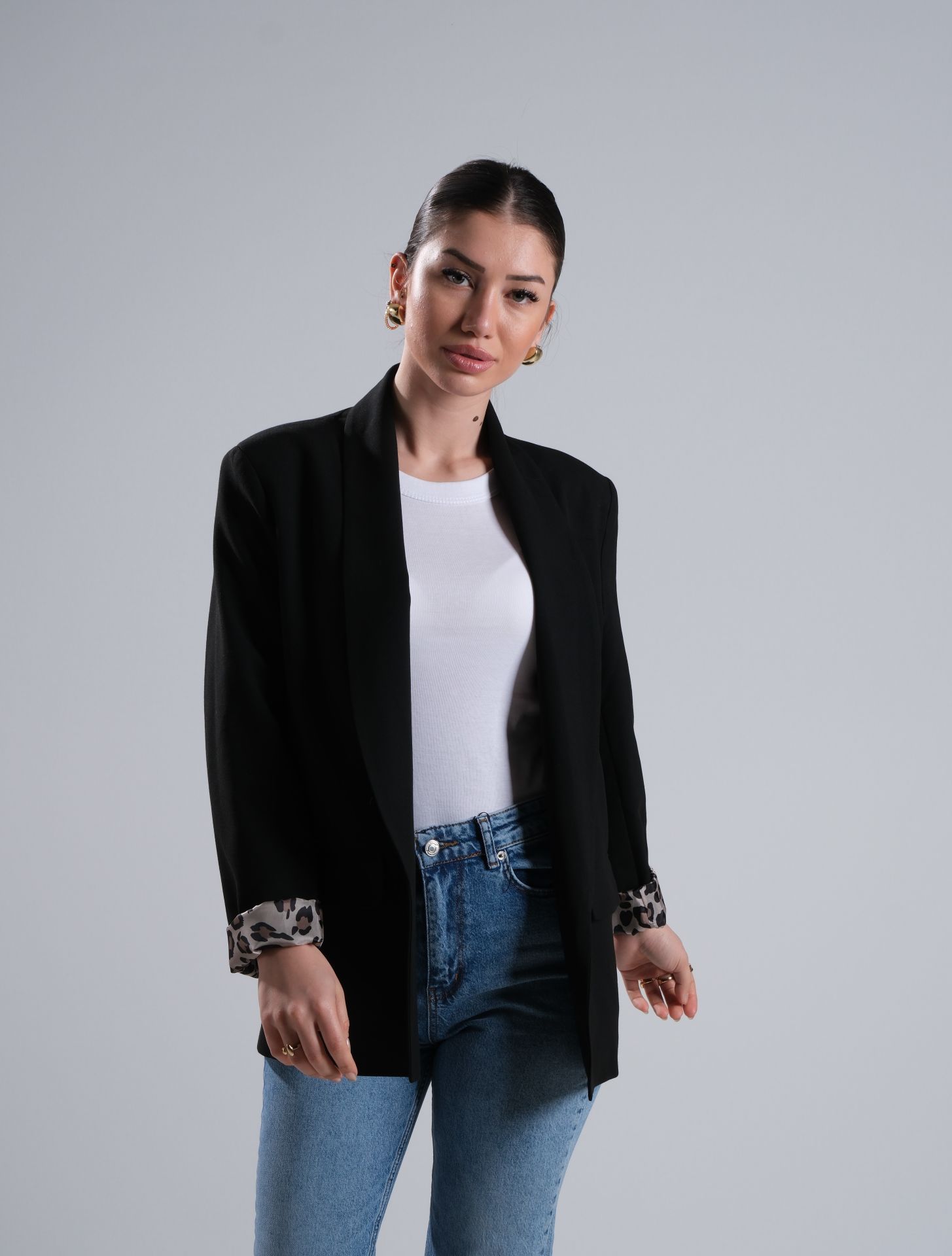 Siyah Blazer Ceket