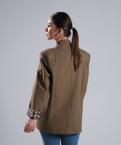 Vizon Blazer Ceket