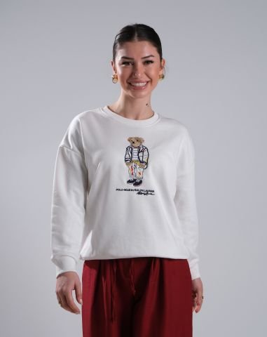 Beyaz Bear Sweatshirt