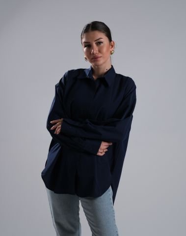 Laci Basic Oversize Gömlek