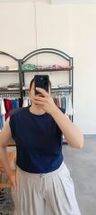 Modal Kumaş Şalvar Pantolon Taş