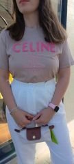 Celine Basic Tshirt Bluz