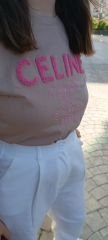 Celine Basic Tshirt Bluz