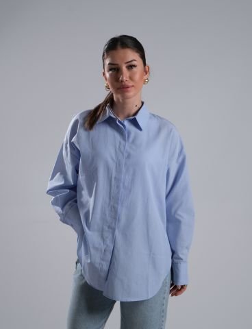 Basic Oversize Gömlek