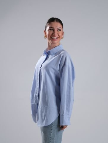 Basic Oversize Gömlek