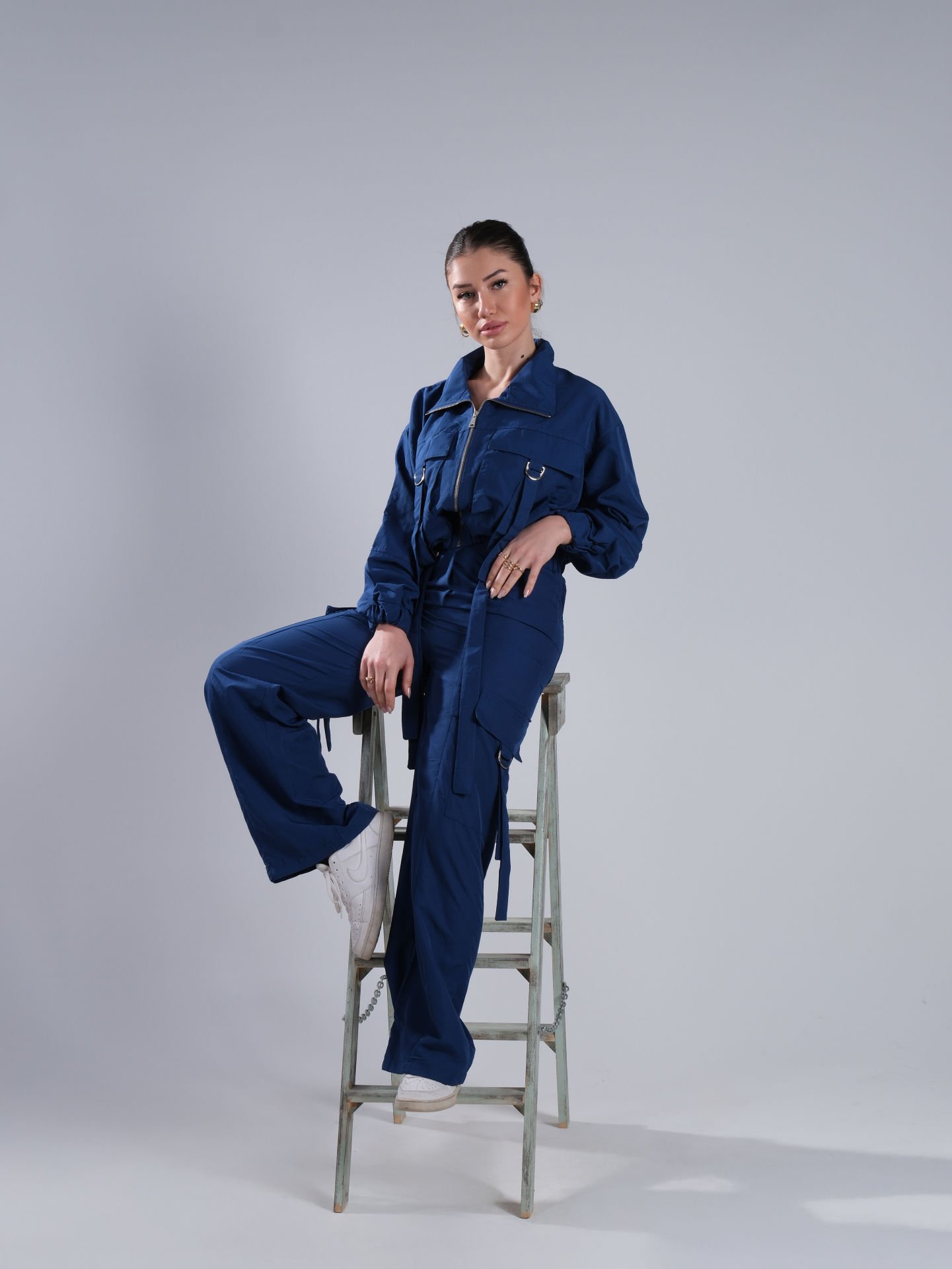 ANNA LACİ KARGO PANTOLON CEKET TAKIM